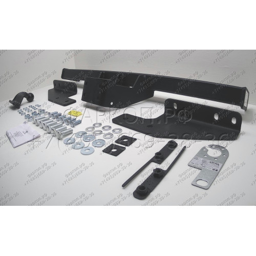 JC 04 AVTOS Фаркоп на JAC T9 2024-, Sollers ST9 2025- без снятия и подрезки бампера. Тип шара: A. Нагрузки: 2000/100 кг, масса фаркопа 20 кг (без электрики в комплекте)