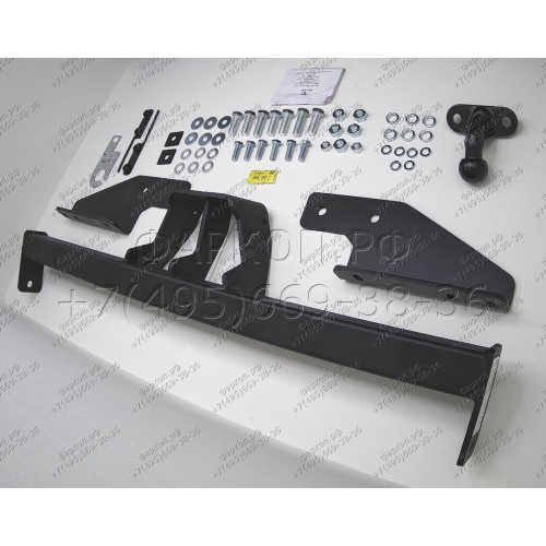JC 04 AVTOS Фаркоп на JAC T9 2024-, Sollers ST9 2025- без снятия и подрезки бампера. Тип шара: A. Нагрузки: 2000/100 кг, масса фаркопа 20 кг (без электрики в комплекте)