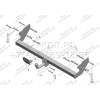 JW 01 AVTOS Фаркоп на Jeep Wrangler TJ 1996-2007 без подрезки бампера. Тип шара: A. Нагрузки: 1500/75 кг, масса фаркопа 16 кг (без электрики в комплекте)