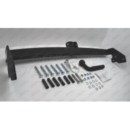 JW 01 AVTOS Фаркоп на Jeep Wrangler TJ 1996-2007 без подрезки бампера. Тип шара: A. Нагрузки: 1500/75 кг, масса фаркопа 16 кг (без электрики в комплекте)