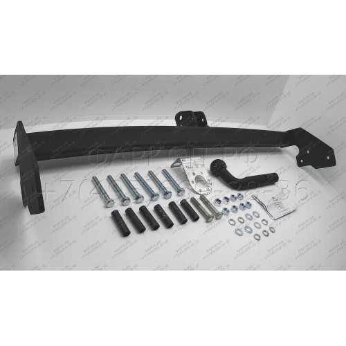 JW 01 AVTOS Фаркоп на Jeep Wrangler TJ 1996-2007 без подрезки бампера. Тип шара: A. Нагрузки: 1500/75 кг, масса фаркопа 16 кг (без электрики в комплекте)