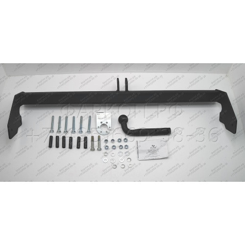 JW 01 AVTOS Фаркоп на Jeep Wrangler TJ 1996-2007 без подрезки бампера. Тип шара: A. Нагрузки: 1500/75 кг, масса фаркопа 16 кг (без электрики в комплекте)