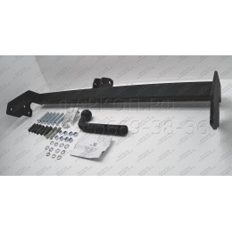 JW 01 AVTOS Фаркоп на Jeep Wrangler TJ 1996-2007 без подрезки бампера. Тип шара: A. Нагрузки: 1500/75 кг, масса фаркопа 16 кг (без электрики в комплекте)