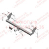 JW 01 AVTOS Фаркоп на Jeep Wrangler TJ 1996-2007 без подрезки бампера. Тип шара: A. Нагрузки: 1500/75 кг, масса фаркопа 16 кг (без электрики в комплекте)
