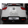 K037C GALIA Полностью оцинкованный фаркоп на Kia Rio III хетчбек/седан 2011-2017. Тип шара: C (горизонтальный съемный). Установка без снятия и выреза бампера. Нагрузки: 1200/50 кг, масса фаркопа 15,17 кг