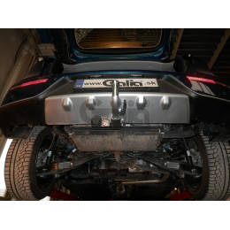 K040A GALIA Полностью оцинкованный фаркоп на Kia Niro 2016-2021. Тип шара: A. Невидимый вырез бампера. Нагрузки: 1300/100 кг, масса фаркопа 13,52 кг