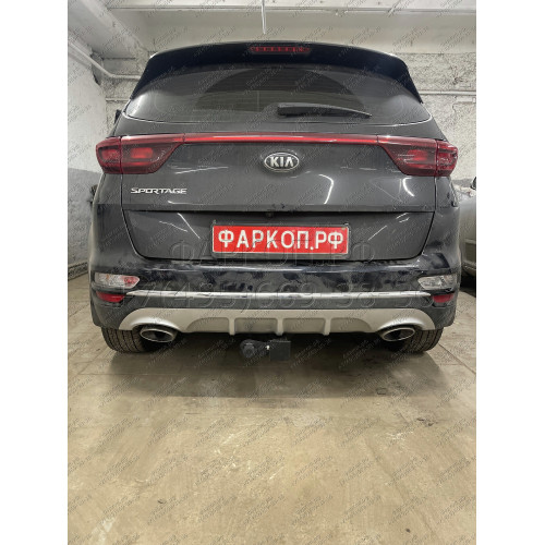 KSG-16-991122.00 PT GROUP Фаркоп на Hyundai Tucson 2015-2021, Kia Sportage 2016-2022 без подрезки бампера. Тип шара: E (легкосъемный шар под квадрат). Нагрузки: 2500/80 кг, масса фаркопа 16,7 кг (без электрики в комплекте)