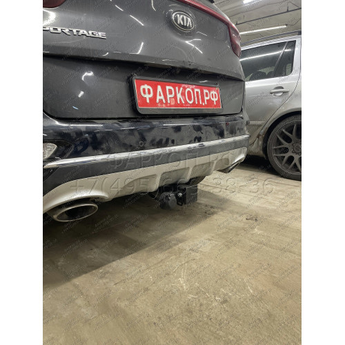 KSG-16-991122.00 PT GROUP Фаркоп на Hyundai Tucson 2015-2021, Kia Sportage 2016-2022 без подрезки бампера. Тип шара: E (легкосъемный шар под квадрат). Нагрузки: 2500/80 кг, масса фаркопа 16,7 кг (без электрики в комплекте)