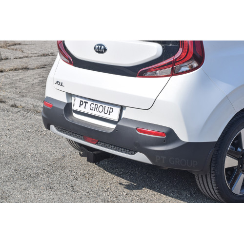 KSL-19-991122.00 PT GROUP Фаркоп на Kia Soul 2019- без подрезки бампера. Тип шара: E (легкосъемный шар под квадрат). Нагрузки: 1500/80 кг, масса фаркопа 17,2 кг (без электрики в комплекте)