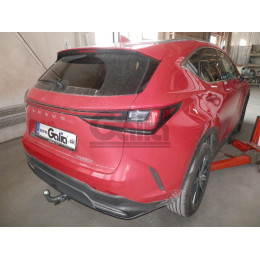 L030C GALIA Полностью оцинкованный фаркоп на Lexus NX350H 2022-, Lexus NX450H 2022-. Тип шара: C (горизонтальный съемный). Установка без снятия и выреза бампера. На