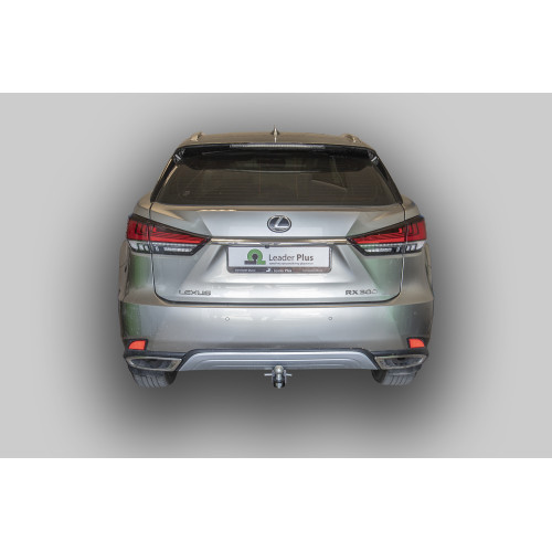 L105-E Лидер-плюс ТСУ для Lexus RX AL20 2015-2022 без снятия и выреза бампера. Тип шара: E. Нагрузки: 1500/100 кг, масса фаркопа 18,3 кг (без электрики в комплекте)