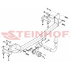 M-048 STEINHOF Фаркоп на Mazda Premacy 1999-2005. Требуется подрезка бампера. Тип шара: A. Нагрузки: 1600/75 кг, масса фаркопа 16,6 кг (без электрики в комплекте)