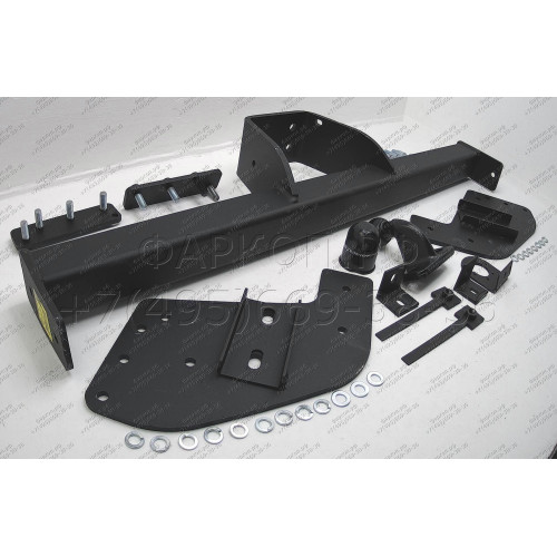 M-334 STEINHOF Фаркоп на Mitsubishi L200 2015-2019, FIAT Fullback 2016-2019 без подрезки бампера. Тип шара: F. Нагрузки: 3100/125 кг, масса фаркопа 30,23 кг (без электрики в комплекте)