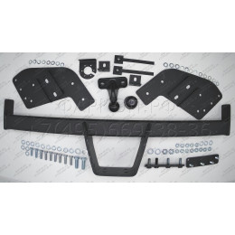 M-334 STEINHOF Фаркоп на Mitsubishi L200 2015-2019, FIAT Fullback 2016-2019 без подрезки бампера. Тип шара: F. Нагрузки: 3100/125 кг, масса фаркопа 30,23 кг (без электрики в компл