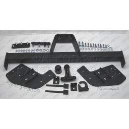 M-334 STEINHOF Фаркоп на Mitsubishi L200 2015-2019, FIAT Fullback 2016-2019 без подрезки бампера. Тип шара: F. Нагрузки: 3100/125 кг, масса фаркопа 30,23 кг (без электрики в компл