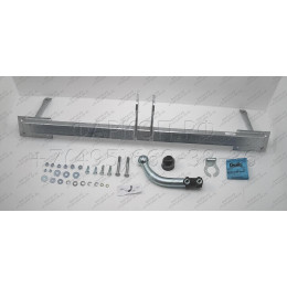 M012A GALIA Полностью оцинкованный фаркоп на Mazda 323 BJ седан 1998-2004. Тип шара: A. Без выреза бампера. Нагрузки: 1600/75 кг, масса фаркопа 14,75 кг