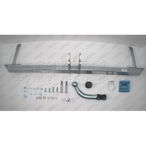 M012A GALIA Полностью оцинкованный фаркоп на Mazda 323 BJ седан 1998-2004. Тип шара: A. Без выреза бампера. Нагрузки: 1600/75 кг, масса фаркопа 14,75 кг