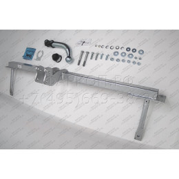 M012A GALIA Полностью оцинкованный фаркоп на Mazda 323 BJ седан 1998-2004. Тип шара: A. Без выреза бампера. Нагрузки: 1600/75 кг, масса фаркопа 14,75 кг