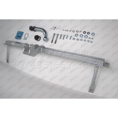 M012A GALIA Полностью оцинкованный фаркоп на Mazda 323 BJ седан 1998-2004. Тип шара: A. Без выреза бампера. Нагрузки: 1600/75 кг, масса фаркопа 14,75 кг