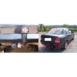 M012C GALIA Полностью оцинкованный фаркоп на Mazda 323 BJ седан 1998-2004. Тип шара: C (горизонтальный съемный). Без выреза бампера. Нагрузки: 1600/75 кг, масса 