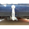 M113C GALIA Полностью оцинкованный фаркоп на Mercedes A-Class w169 2004-2012, Mercedes B-Class w245 2005-2011. Подрозетник убирается за бампер. Тип шара: C (горизонтальный съемный). Невидимый вырез бампера. Нагрузки: 1500/75 кг, масса фаркопа 16,37 кг