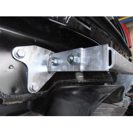 M113C GALIA Полностью оцинкованный фаркоп на Mercedes A-Class w169 2004-2012, Mercedes B-Class w245 2005-2011. Подрозетник убирается за бампер. Тип шара: C (горизонтальный съ