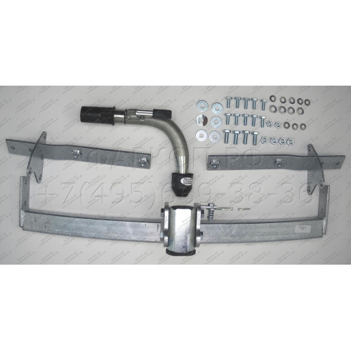 M113C GALIA Полностью оцинкованный фаркоп на Mercedes A-Class w169 2004-2012, Mercedes B-Class w245 2005-2011. Подрозетник убирается за бампер. Тип шара: C (горизонтальный съемный). Невидимый вырез бампера. Нагрузки: 1500/75 кг, масса фаркопа 16,37 кг