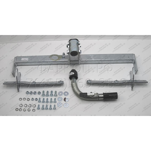 M113C GALIA Полностью оцинкованный фаркоп на Mercedes A-Class w169 2004-2012, Mercedes B-Class w245 2005-2011. Подрозетник убирается за бампер. Тип шара: C (горизонтальный съемный). Невидимый вырез бампера. Нагрузки: 1500/75 кг, масса фаркопа 16,37 кг