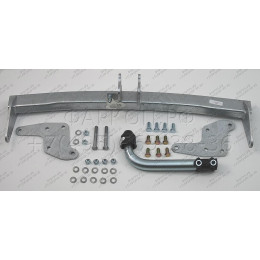 M133A GALIA Полностью оцинкованный фаркоп на Mazda CX-9 2007-2012, 2012-2017. Подрозетник убирается за бампер. Тип шара: A. Установка без снятия и выреза бампер