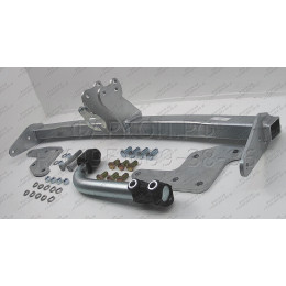 M133A GALIA Полностью оцинкованный фаркоп на Mazda CX-9 2007-2012, 2012-2017. Подрозетник убирается за бампер. Тип шара: A. Установка без снятия и выреза бампер