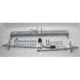 M138A GALIA Полностью оцинкованный фаркоп на Mercedes E-Class w212 седан, кроме AMG 2009-2016. Подрозетник убирается за бампер. Тип шара: A. Без выреза бампера. На