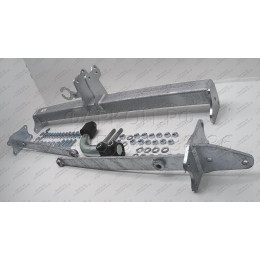 M138A GALIA Полностью оцинкованный фаркоп на Mercedes E-Class w212 седан, кроме AMG 2009-2016. Подрозетник убирается за бампер. Тип шара: A. Без выреза бампера. На