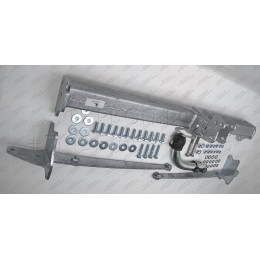 M138A GALIA Полностью оцинкованный фаркоп на Mercedes E-Class w212 седан, кроме AMG 2009-2016. Подрозетник убирается за бампер. Тип шара: A. Без выреза бампера. На