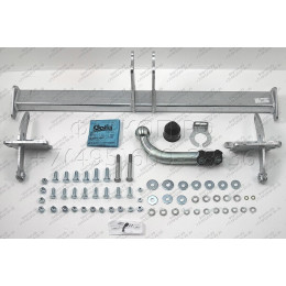 M141A GALIA Полностью оцинкованный фаркоп на Mercedes w205 седан/s205 универсал 2014-2021. Тип шара: A. Установка без выреза бампера. Нагрузки: 1900/100 кг, масса ф