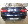 M145A GALIA Полностью оцинкованный фаркоп на Mercedes GLC-Class x253 2015-2022, Mercedes GLC-Class Coupe C253 2016-2022. Тип шара: A. Невидимый вырез бампера. Нагрузки: 2500/120 кг, масса фаркопа 17,52 кг