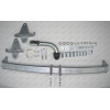 M145A GALIA Полностью оцинкованный фаркоп на Mercedes GLC-Class x253 2015-2022, Mercedes GLC-Class Coupe C253 2016-2022. Тип шара: A. Невидимый вырез бампера. Нагрузки: 2500/120 кг, масса фаркопа 17,52 кг