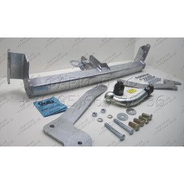 M149A GALIA Полностью оцинкованный фаркоп на Mazda CX-60 2022-, Mazda CX-80 2024-. Подрозетник убирается за бампер. Тип шара: A. Невидимый вырез бампера. Нагрузки