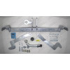 M149A GALIA Полностью оцинкованный фаркоп на Mazda CX-60 2022-, Mazda CX-80 2024-. Подрозетник убирается за бампер. Тип шара: A. Невидимый вырез бампера. Нагрузки: 2500/130 кг, масса фаркопа 21,42 кг