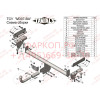 M307-BA TAVIALS ТСУ для Mazda CX-7 2007-2012 без выреза бампера. Тип шара: C (оцинкованный, съемный). Нагрузки: 1500/75 кг, масса фаркопа 17,98 кг (без электрики в комплекте)