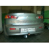 MI 19 AVTOS Фаркоп на Mitsubishi Lancer седан 2007-2012 без подрезки бампера. Тип шара: A. Нагрузки: 750/50 кг, масса фаркопа 15 кг (без электрики в комплекте)