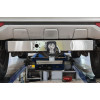 MPS-21-991124.00 PT GROUP Фаркоп с нержавеющей накладкой на Mitsubishi Pajero Sport рестайлинг 2021- без подрезки бампера. Тип шара: E (легкосъемный шар под квадрат). Нагрузки: 3100/125 кг, масса фаркопа 20,7 кг (без электрики в комплекте)