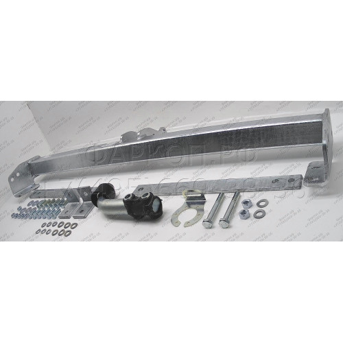 N048A GALIA Полностью оцинкованный фаркоп на Nissan Primastar 2002-2014, Opel Vivaro 2002-2014, Renault Trafic 2002-2014. Тип шара: A. Установка без снятия и выреза бампера. Нагрузки: 2100/85 кг, масса фаркопа 18,42 кг
