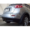 N053C GALIA Полностью оцинкованный фаркоп на Nissan Juke 2WD 2011-2019. Подрозетник убирается за бампер. Шар перекрывает противотуманную фару. Тип шара: C (горизонтальный съемный). Невидимый вырез бампера. Нагрузки: 1400/75 кг, масса фаркопа 18,17 кг