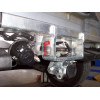 N053C GALIA Полностью оцинкованный фаркоп на Nissan Juke 2WD 2011-2019. Подрозетник убирается за бампер. Шар перекрывает противотуманную фару. Тип шара: C (горизонтальный съемный). Невидимый вырез бампера. Нагрузки: 1400/75 кг, масса фаркопа 18,17 кг