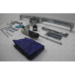 N053C GALIA Полностью оцинкованный фаркоп на Nissan Juke 2WD 2011-2019. Подрозетник убирается за бампер. Шар перекрывает противотуманную фару. Тип шара: C (г