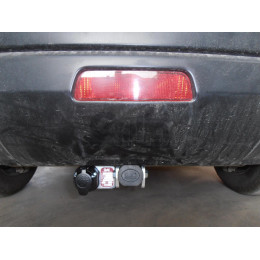 N054C GALIA Полностью оцинкованный фаркоп на Nissan Qashqai 2007-2014 (невидимый вырез бампера), Nissan Qashqai 2, в т.ч. Qashqai +2 2014-2021 (без подрезки бампера). Тип шара: 