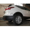 N054C GALIA Полностью оцинкованный фаркоп на Nissan Qashqai 2007-2014 (невидимый вырез бампера), Nissan Qashqai 2, в т.ч. Qashqai +2 2014-2021 (без подрезки бампера). Тип шара: C (горизонтальный съемный). Невидимый вырез бампера. Нагрузки: 1800/100 кг, ма