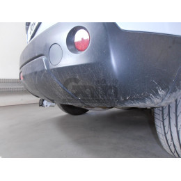 N054C GALIA Полностью оцинкованный фаркоп на Nissan Qashqai 2007-2014 (невидимый вырез бампера), Nissan Qashqai 2, в т.ч. Qashqai +2 2014-2021 (без подрезки бампера). Тип шара: 