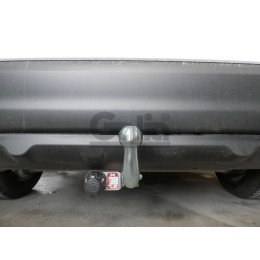 N054C GALIA Полностью оцинкованный фаркоп на Nissan Qashqai 2007-2014 (невидимый вырез бампера), Nissan Qashqai 2, в т.ч. Qashqai +2 2014-2021 (без подрезки бампера). Тип шара: 