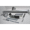 N054C GALIA Полностью оцинкованный фаркоп на Nissan Qashqai 2007-2014 (невидимый вырез бампера), Nissan Qashqai 2, в т.ч. Qashqai +2 2014-2021 (без подрезки бампера). Тип шара: C (горизонтальный съемный). Невидимый вырез бампера. Нагрузки: 1800/100 кг, ма